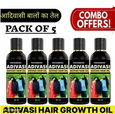 Adivasi Hair Oil 300 ml Pack of 5-thumb0