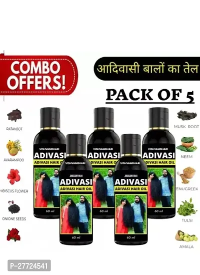 Adivasi Hair Oil 300 ml Pack of 5