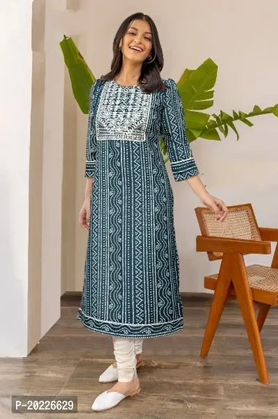 Fancy Rayon Kurta Set For Women