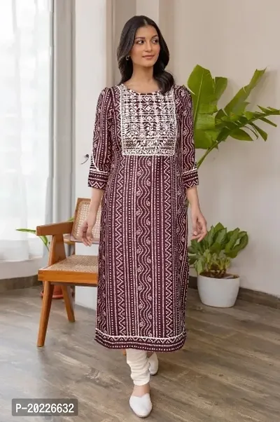 Fancy Rayon Kurta Set For Women