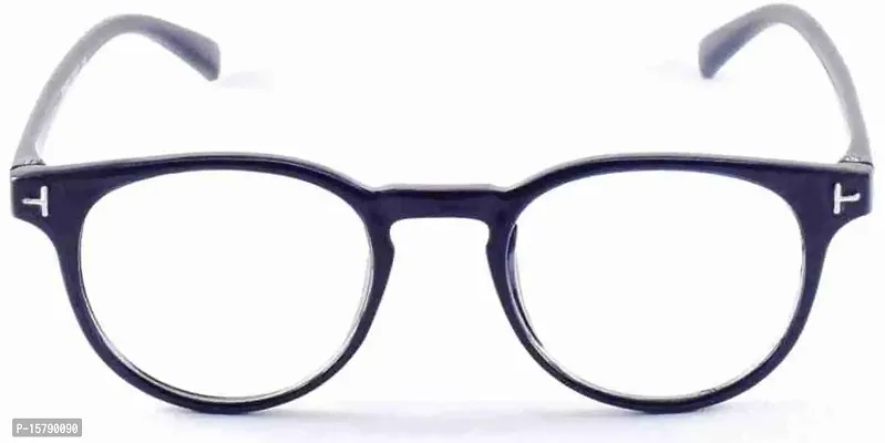 Zaveri Optic Blue Ray Blue Block UV Protection Glasses Eye Protection Anti Glare Zero power Black Frame size 48 12 140-thumb0
