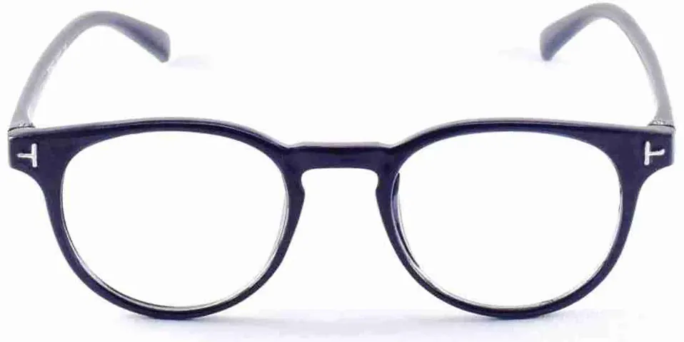 Zaveri Optic Blue Ray Blue Block UV Protection Glasses Eye Protection Anti Glare Zero power Black Frame size 48 12 140