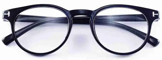 Zaveri Optic Blue Ray Blue Block UV Protection Glasses Eye Protection Anti Glare Zero power Black Frame size 48 12 140-thumb2