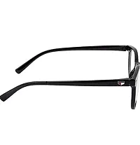 Zaveri Optic Blue Ray Blue Block UV Protection Glasses Eye Protection Anti Glare Zero power Black Frame size 48 12 140-thumb1