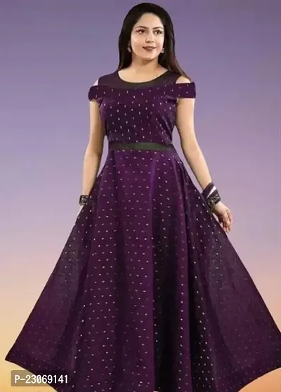 Stylish Satin Dress For Women