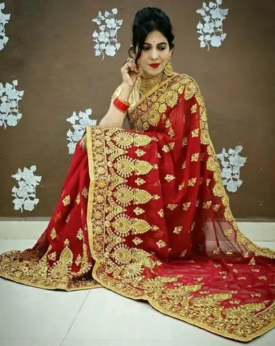 Art Silk Saree With Blouse Piece