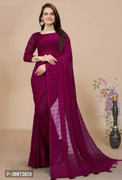 Stylish Saree with Blouse piece for Women-thumb0