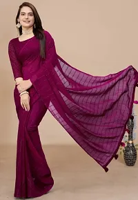 Stylish Saree with Blouse piece for Women-thumb2