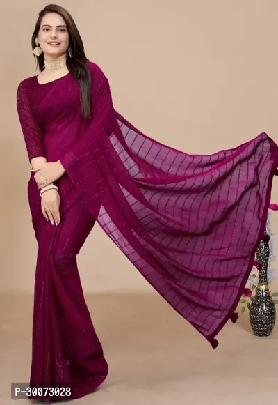 Stylish Saree with Blouse piece for Women-thumb3