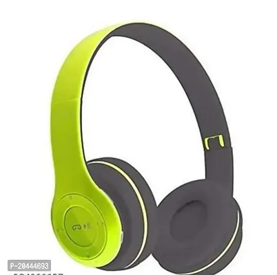 P47 Wireless Bluetooth Headphone-Green-thumb0