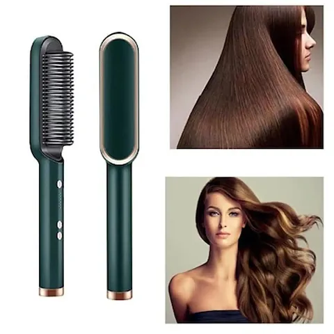 Hair Straightener Comb Hair Styler, Straightener Machine Brush