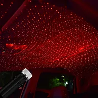 Car Light Star Projector Lights, USB Portable Adjustable Flexible Interior Car Red Night Lamp Decorations with Romantic Galaxy Atmosphere fit Car, Ceiling, Bedroom for Party-thumb3