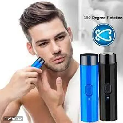 Mini Portable Electric Shaver,Travel Portable Razor Electric Shavers for Men,USB Fast Charging,Waterproof and Silent, Present for Men  Women