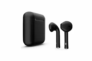 Inpods i12 Bluetooth V5.0 earbuds wireless Bluetooth headset Bluetooth Headset  (Black, True Wireless)-thumb2