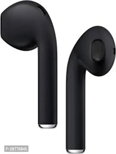 Inpods i12 Bluetooth V5.0 earbuds wireless Bluetooth headset Bluetooth Headset  (Black, True Wireless)-thumb0
