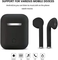 Inpods i12 Bluetooth V5.0 earbuds wireless Bluetooth headset Bluetooth Headset  (Black, True Wireless)-thumb4