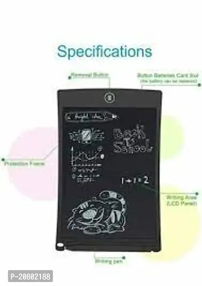 LCD Writing Tablet in Kids Slate with 8.5 Inch Screen LCD Writing pad, Writing Tablet Toys for Kids(yellow)-thumb0