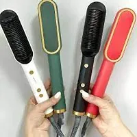 Hair Straightener Comb for Women  Men, Hair Styler, Straightener machine Brush/PTC Heating Electric Straightener with 5 Temperature Control Hair Straightener for Women, Multicolour-thumb4