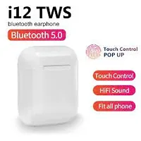 I12 Bluetooth Earphone 5.0 Wireless Headphones Earbuds Headset with Mic Bluetooth Headset-thumb2