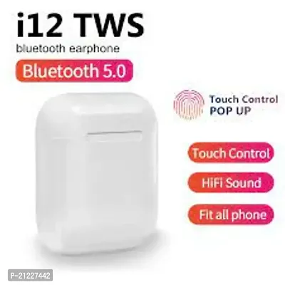 I12 Bluetooth Earphone 5.0 Wireless Headphones Earbuds Headset with Mic Bluetooth Headset-thumb3