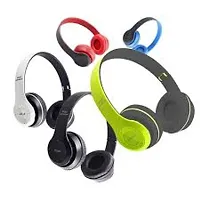 P47 Wireless Headphones with Stereo Memory Card Support Multifunctional Wireless Bluetooth  Wired Headset-thumb3
