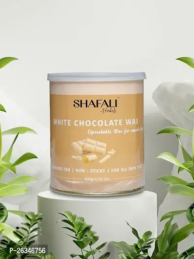 Shafali White Chocolate Liposoluble Wax for smooth skin 800gm