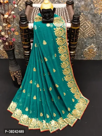 Beautiful Embroidered Georgettee Saree