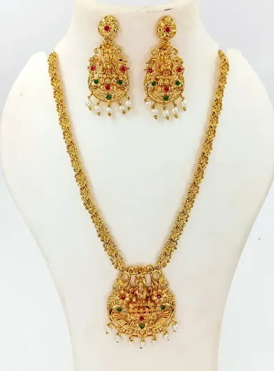 Gold Plated South Style Beads Jewellery Sets