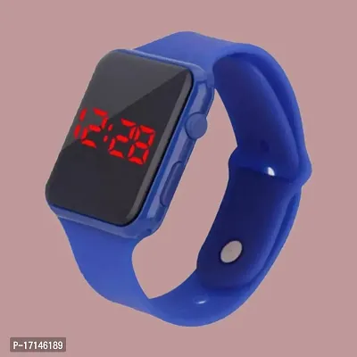 KIds LED Blue Digital Watch 1pc-thumb0