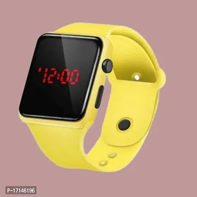 KIds LED Yellow Digital Watch 1pc-thumb0