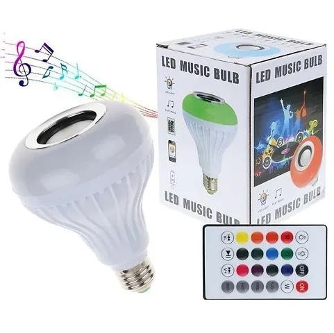 Smart Lighting Music Bulb with Bluetooth Speaker