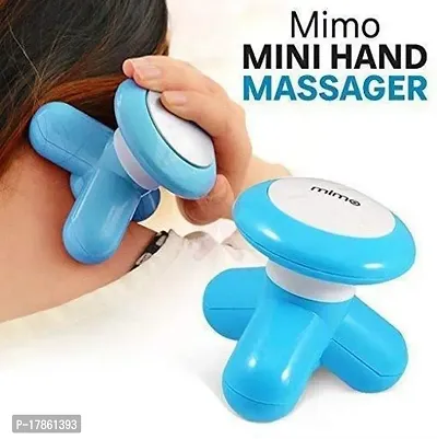 Acupressure Electric Mini Full Body Vibration Massager Mimo mini body massager body massager For pain relief with USB Port (PACK OF 1) Massager (Multicolor)-thumb0