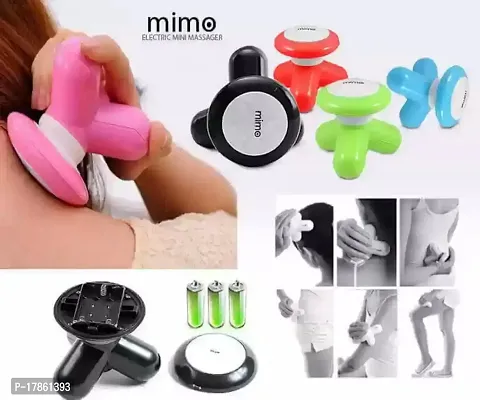 Acupressure Electric Mini Full Body Vibration Massager Mimo mini body massager body massager For pain relief with USB Port (PACK OF 1) Massager (Multicolor)-thumb4