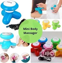 Acupressure Electric Mini Full Body Vibration Massager Mimo mini body massager body massager For pain relief with USB Port (PACK OF 1) Massager (Multicolor)-thumb1