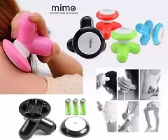 Acupressure Electric Mini Full Body Vibration Massager Mimo mini body massager body massager For pain relief with USB Port (PACK OF 1) Massager (Multicolor)-thumb2