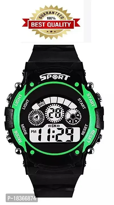 Kids Multifunctional Waterproof 7 Light Watch For Type of Casual And Sports Wear Watch Pack of 1