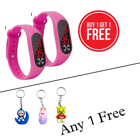 Digital Watches for Kids (Pack of 2 ) BUY 1 GET 1 FREE Watch With Free Gifts