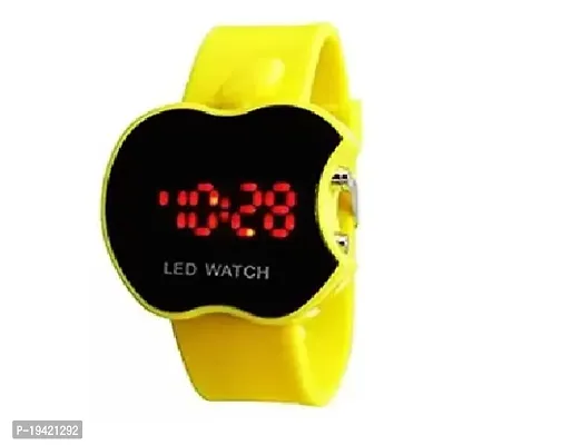New Trendy Apple Cut Shape Watch For Boy's  Girl's Pack of 2 BUY 1 GET 1 FREE Watches.-thumb2