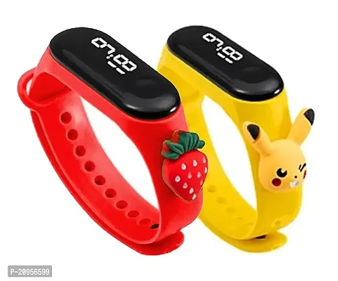 New Kids Digital Toy M2 Wrist Band Watch For Boys  Girls (Pack of 2)
