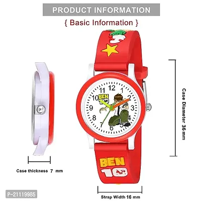 New Ben 10 Analog Watch For Kids (Pack of 1)-thumb2