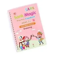 Sank Magic Practice Copybook Magic Calligraphy Copybook Set Practical Book 4pc-thumb2