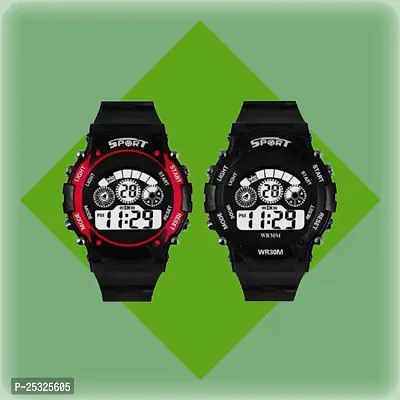 Classic Digital Watch For Kids Pack of 2-thumb0