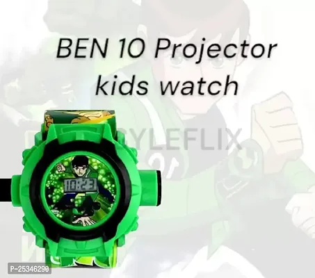 Projector Watch Ben 10 Digital Light 24 Images Ben10 Projector Wrist Led Watch for Kids Boys  Girls-thumb3