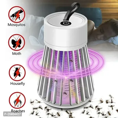 Mosquito Killer Lamp New Electric Shock Mosquito Lamp Purple Light Fly Trap USB Killer Mute LED Night Light Mosquito Killer Pest Control-thumb2