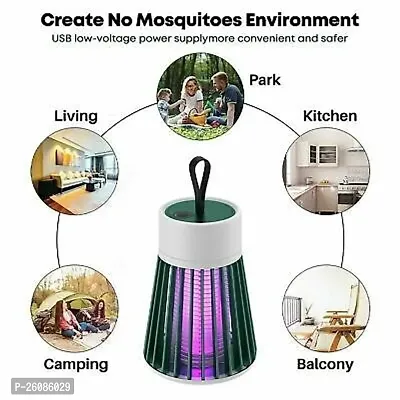 Joni Mosquito Killer Machine For Home, 2 in 1 Night Lamp, UV LED Light Portable Electric Shock Bug Zapper For Insects-thumb3