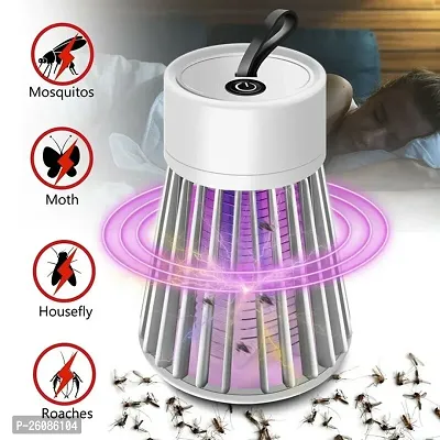 Mosquito Killer Machine Mosquito Killer Lamp Trap Machine with UV LED Light Electric Shock Bug Zapper for Insects USB Powered || (Mosquito Killer lamp) || Plug in The Plug-thumb4