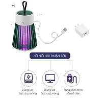 New Electric Shock Mosquito Lamp Purple Light Fly Trap DC 5V USB Killer Mute LED Night Light Mosquito Killer Pest Control-thumb1