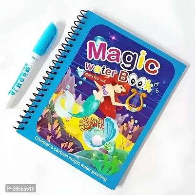 Childrens Magic Water Book which color the painting with water (Pack of 1)-thumb0