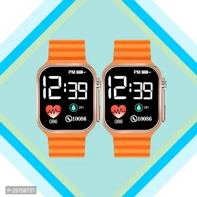 New Classy Digital Smart Watch For Man  Woman (Pack of 2)