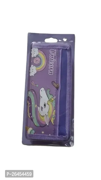 Stylish Purple Ethylene Vinyl Acetate Pencil Box For Kids-thumb0